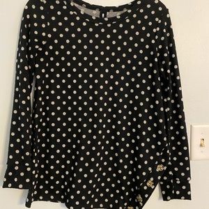 Agnes & Dora Side Button Sweater